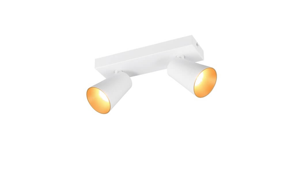 Trio Dubbele opbouwspot Sharp wit - 817100231