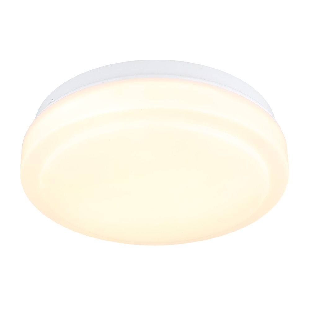 Globo Strakke plafonniere Imelda wit - 41259-16