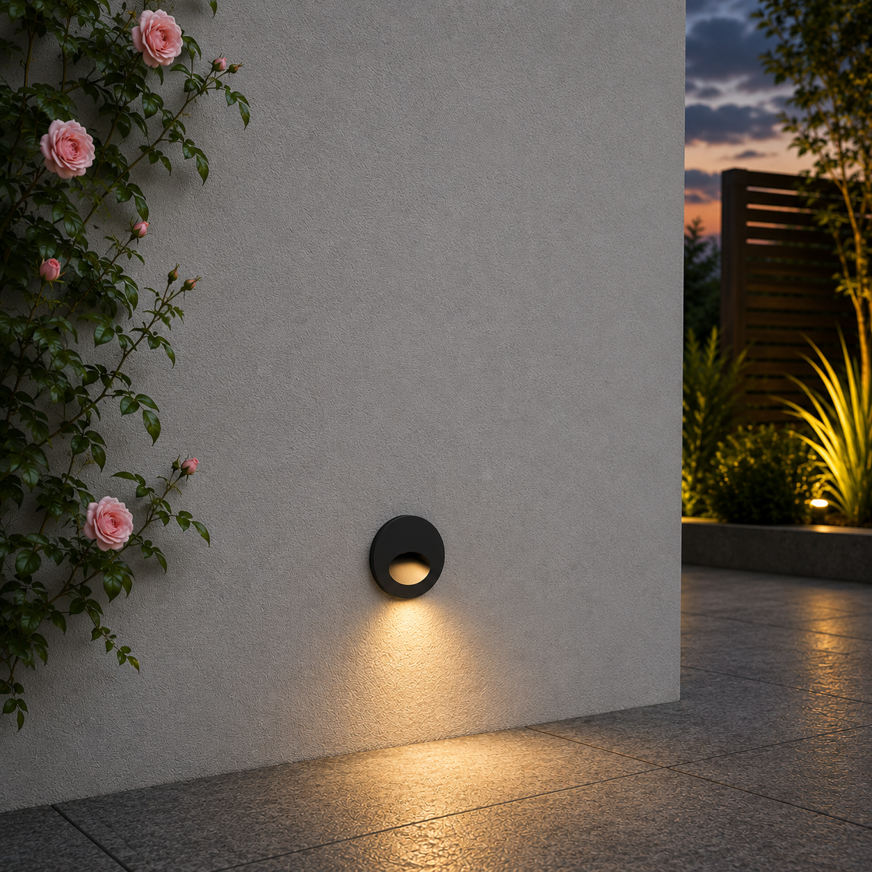 Lyora Ronde inbouwlamp Circe antraciet - 109115