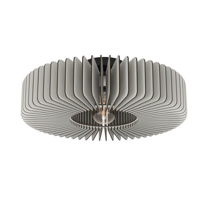 Eglo Houten plafondlamp Palombaia Ø 50cm - zand - 900832