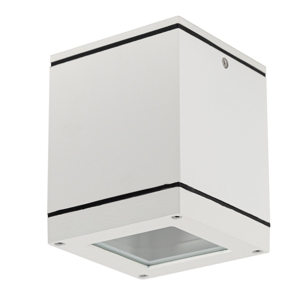 KS Verlichting Witte opbouwspot Sigma voor buiten - 6865