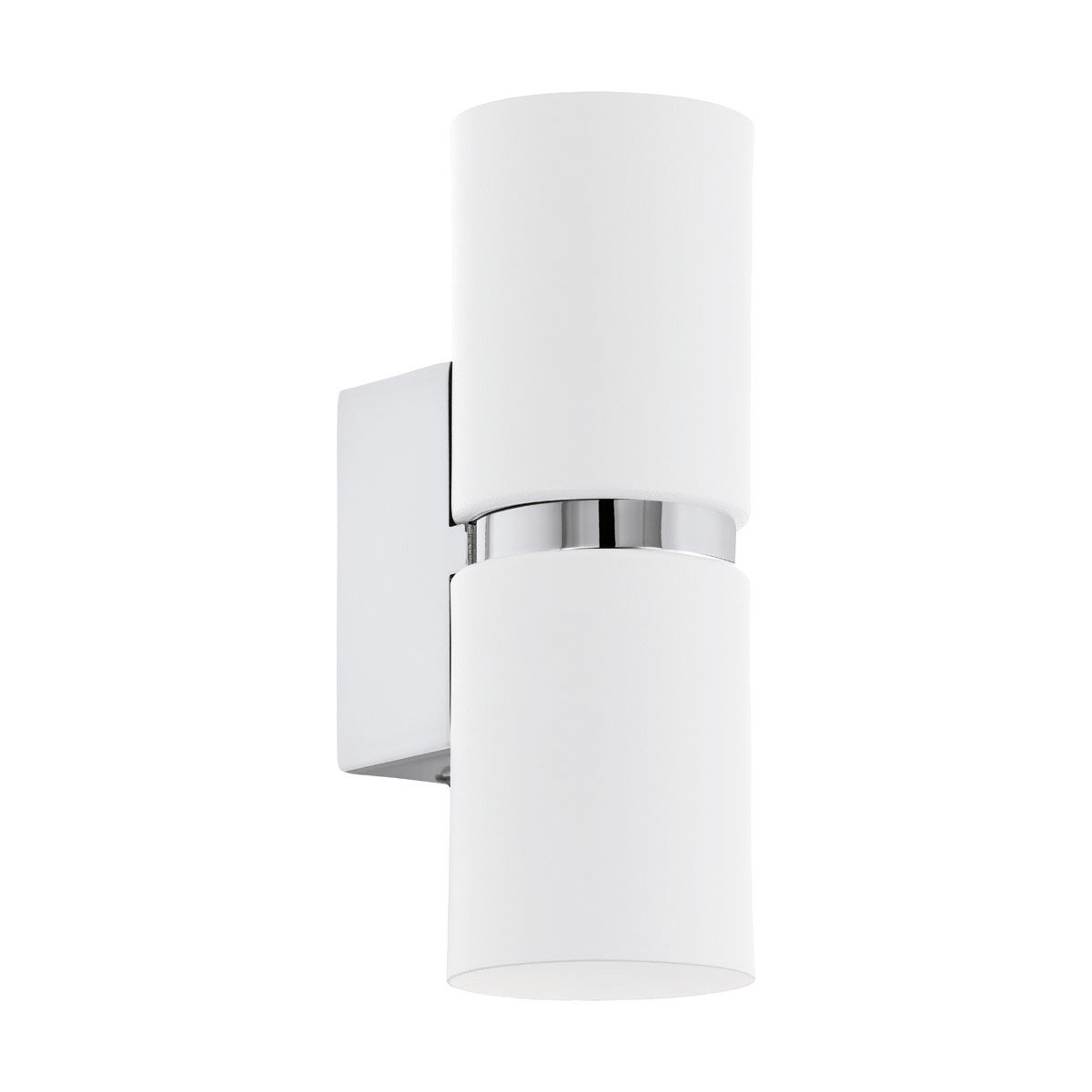 Eglo Led wandlamp Passa Up - Down 2x3,3w - wit met grijs - 95368