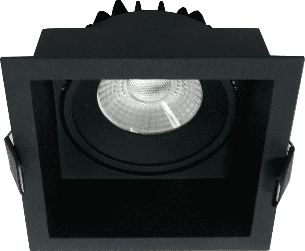 Artdelight Badkamer inbouwspot Vibs led zwart - IBS R6215B