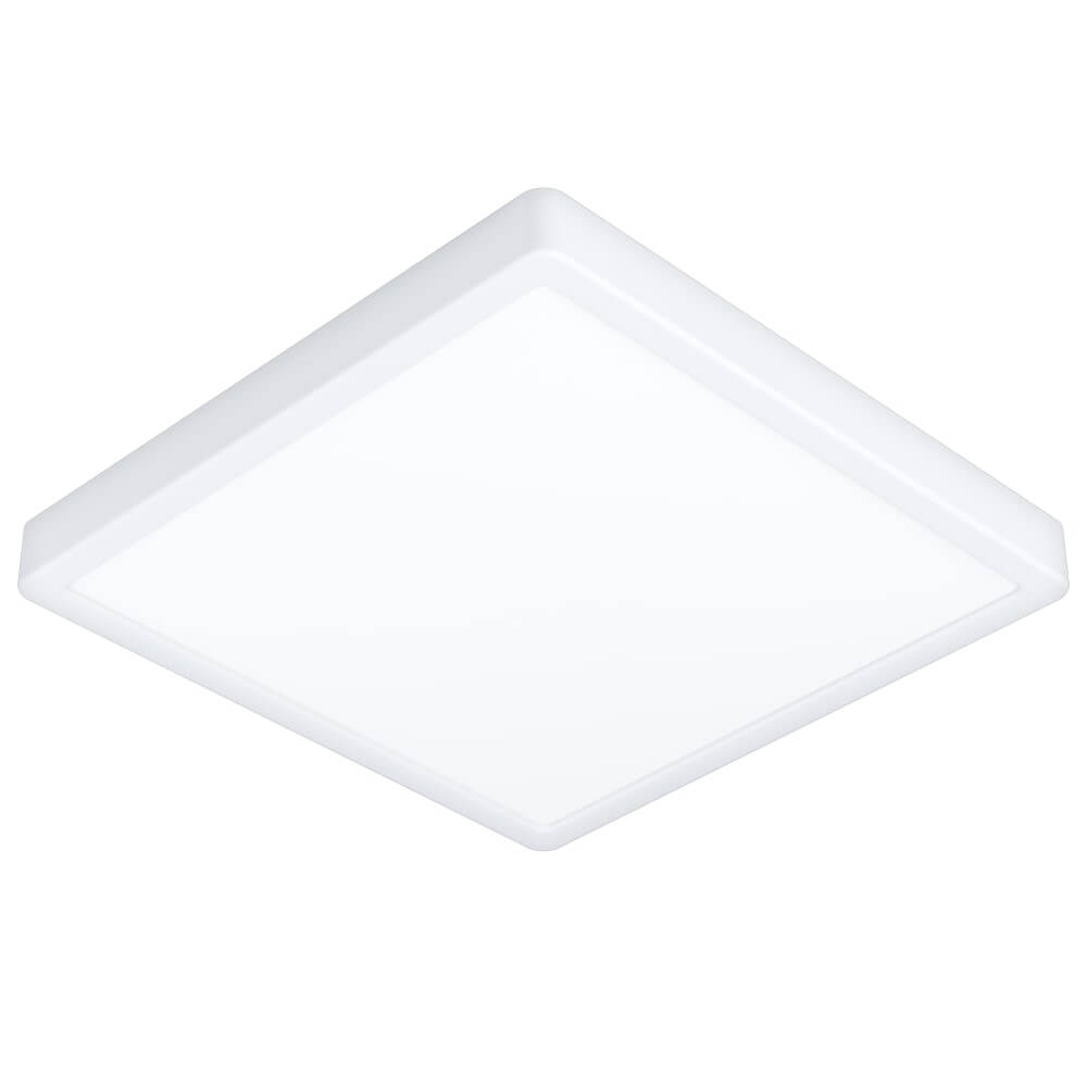 Eglo Vierkante plafondlampArgolis 2 IP44 wit - 900279
