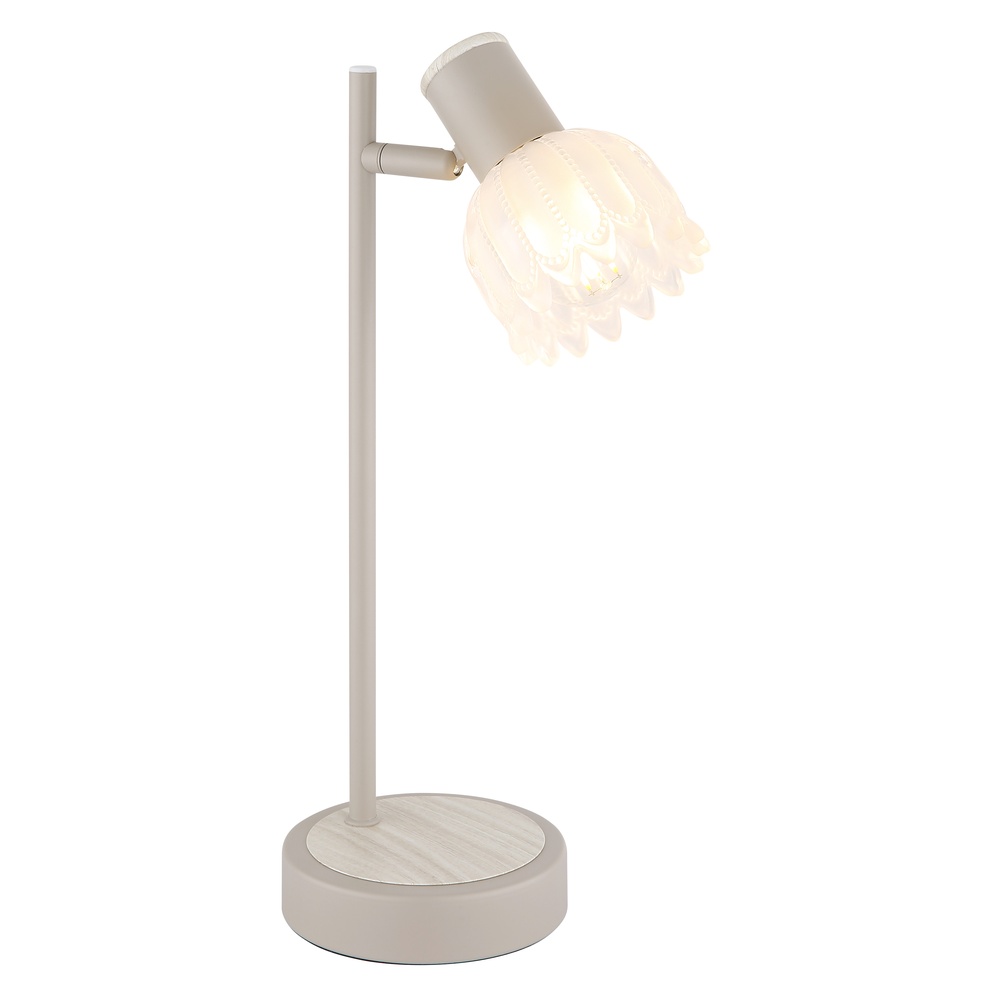 Globo Tafellamp Planta zand bruin - 54317T