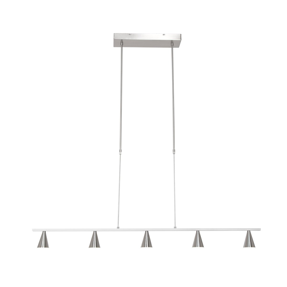 Steinhauer Design hanglampVortex 120cm - RVS - 3066ST