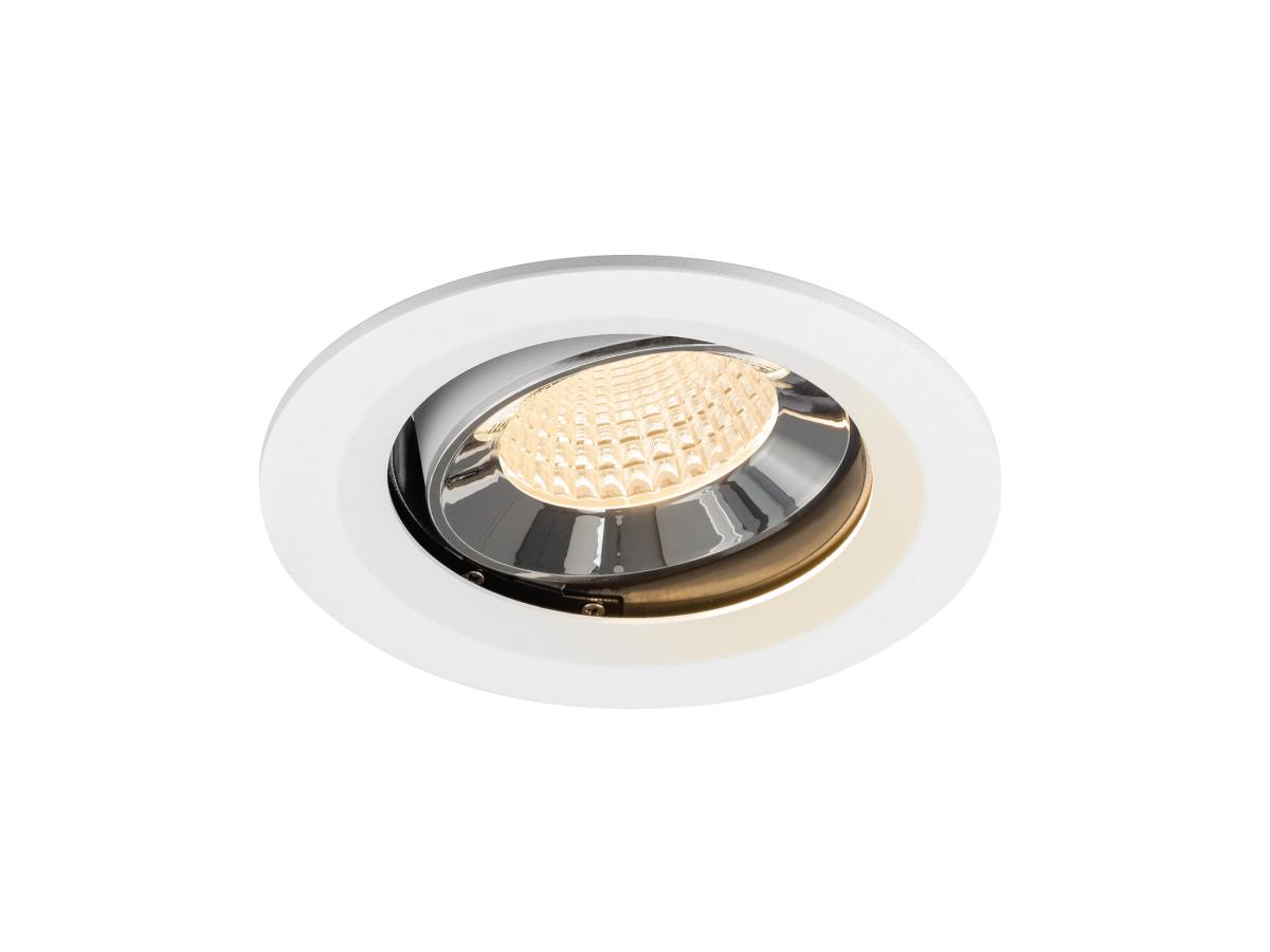 SLV InbouwspotNuminos Move M wit/chroom 2700K - 55gr - 1009666