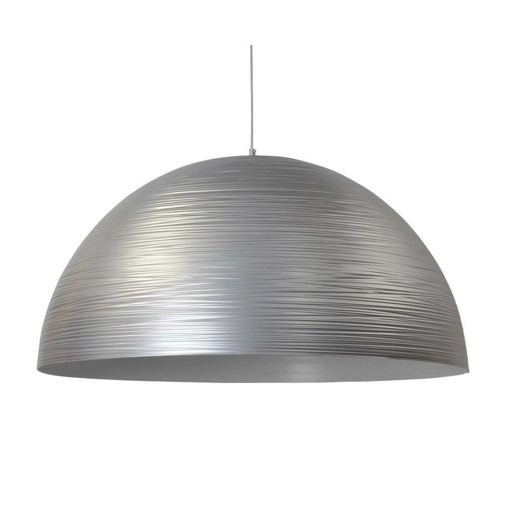 Masterlight Zilvergrijze design hanglamp Concepto 72 - 2733-37-S