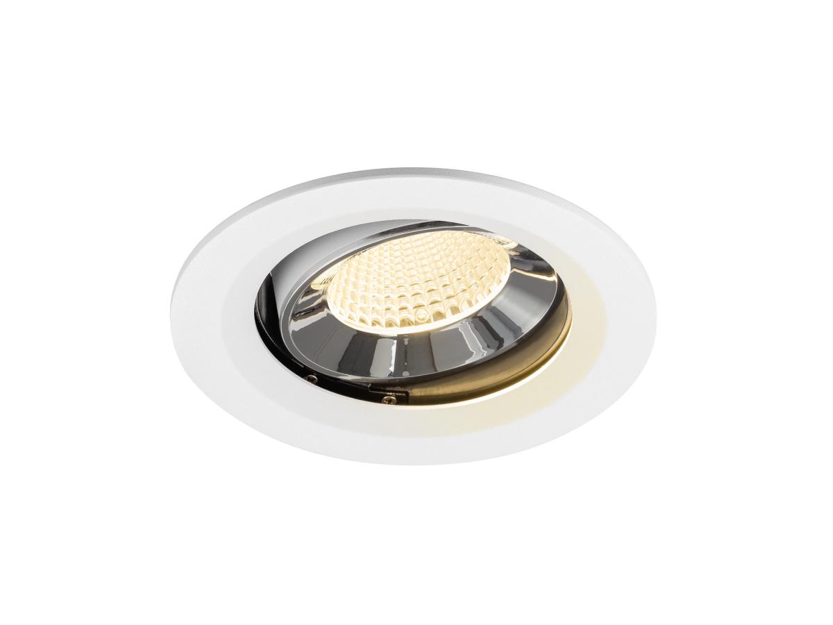 SLV InbouwspotNuminos Move M wit/chroom 3000K - 40gr - 1009681