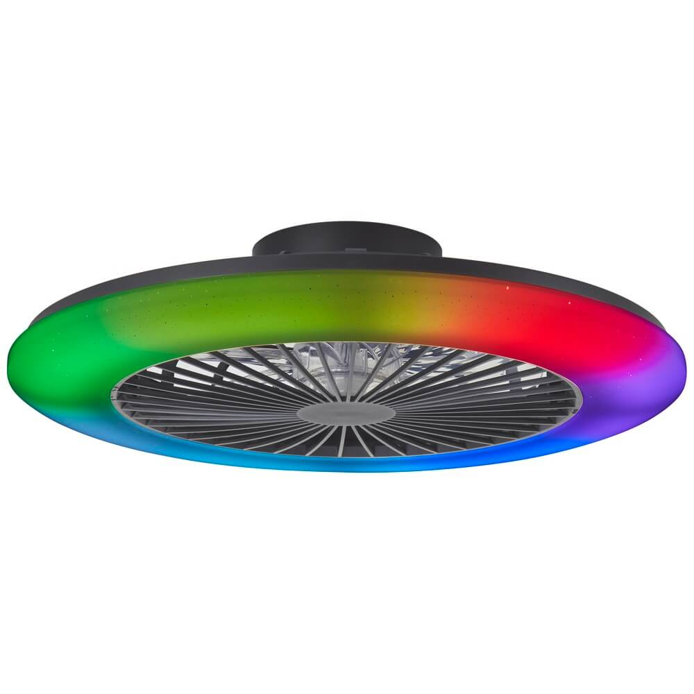 Brilliant XXL ventilatorSalerno met RGB lamp - G60021/06 afbeelding