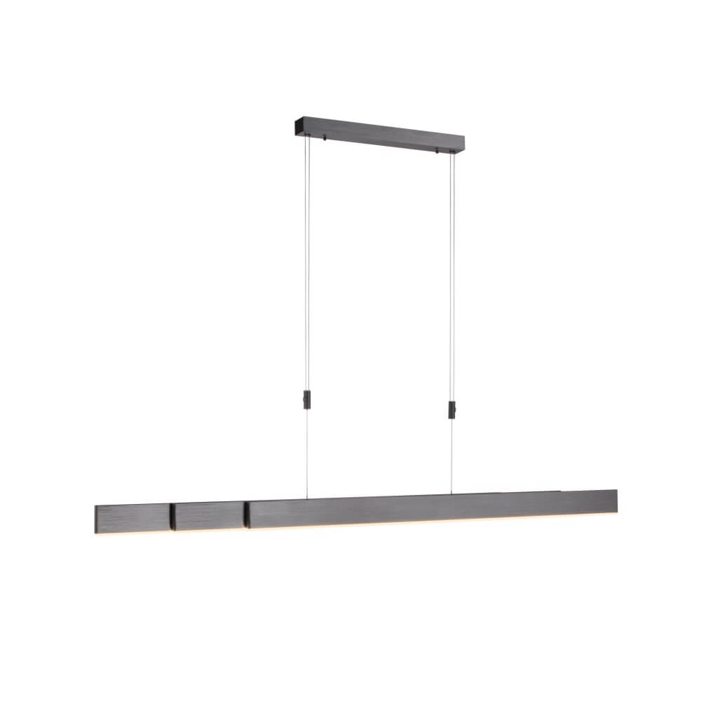 Paul Neuhaus Led hanglampPure-Moto geborsteld antraciet - 2525-15