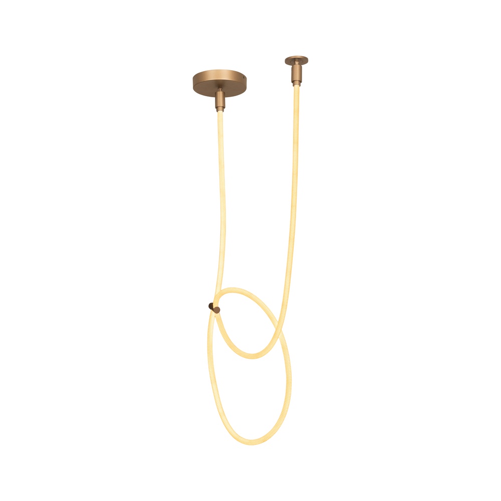 Lucide Vibes Unieke plafondlampJanderin 300cm champagne - 24105/36/05