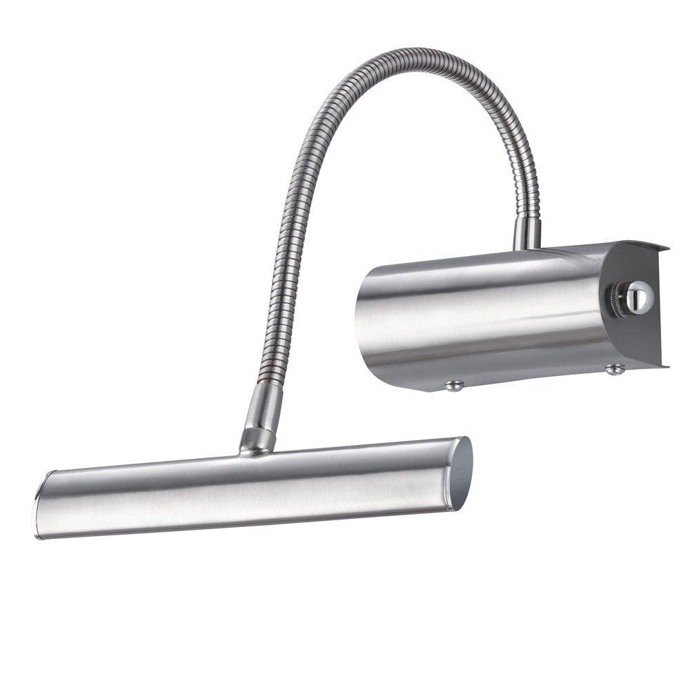 Trio Led wand leeslampCurtis nikkel mat - 279770107