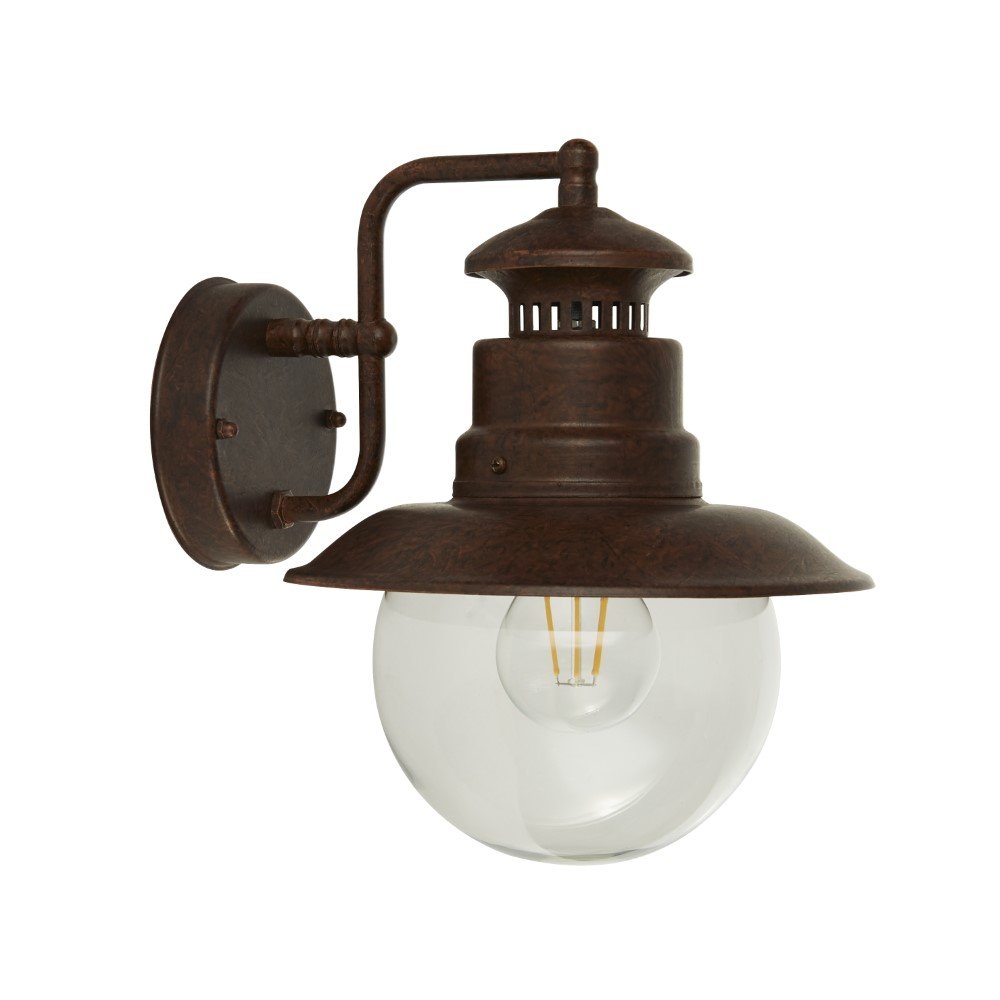 Searchlight Landelijke buitenlamp Station brons bruin - 7652RU