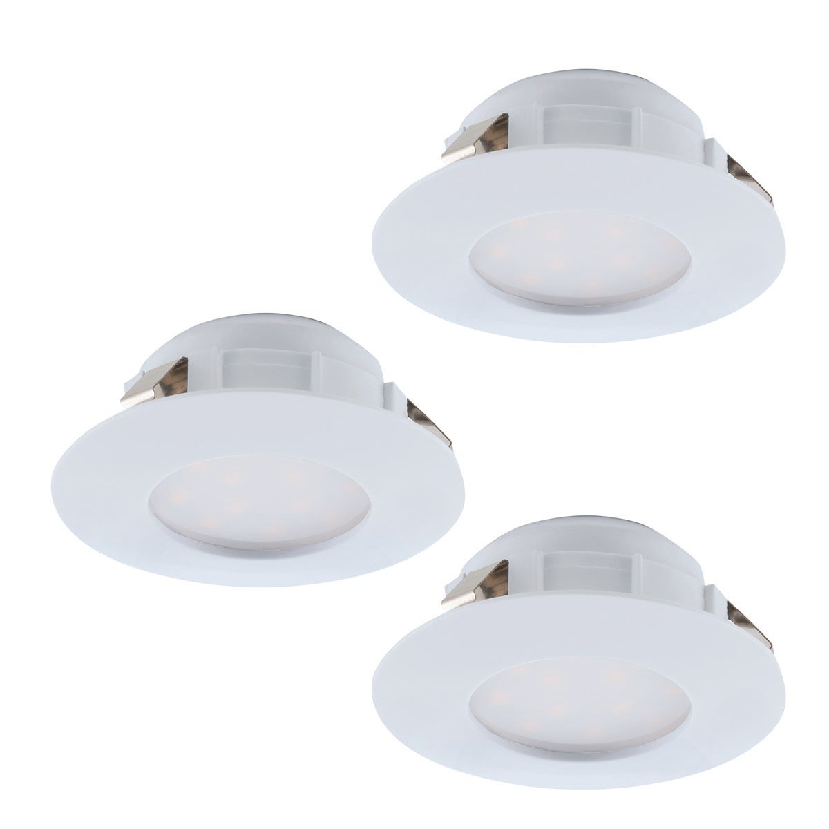 Eglo Ledspot Pineda (3) 3x6w - 3000K - 7,8cm wit - 95821