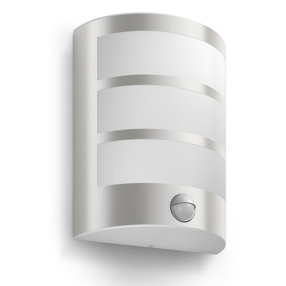 Philips Buitenlamp rvsPython met sensor - 173244716