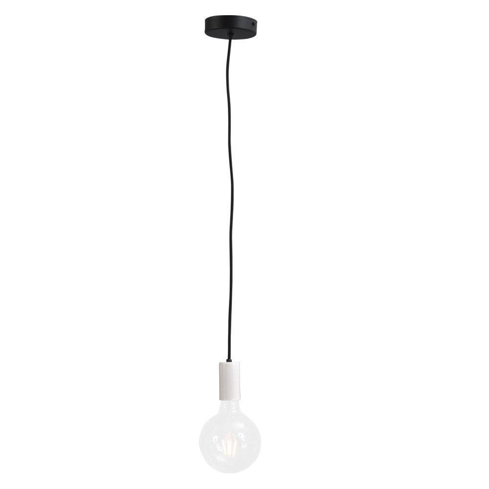 Masterlight Witte pendel hanglampConcepto pendel met zwart - 2237-06
