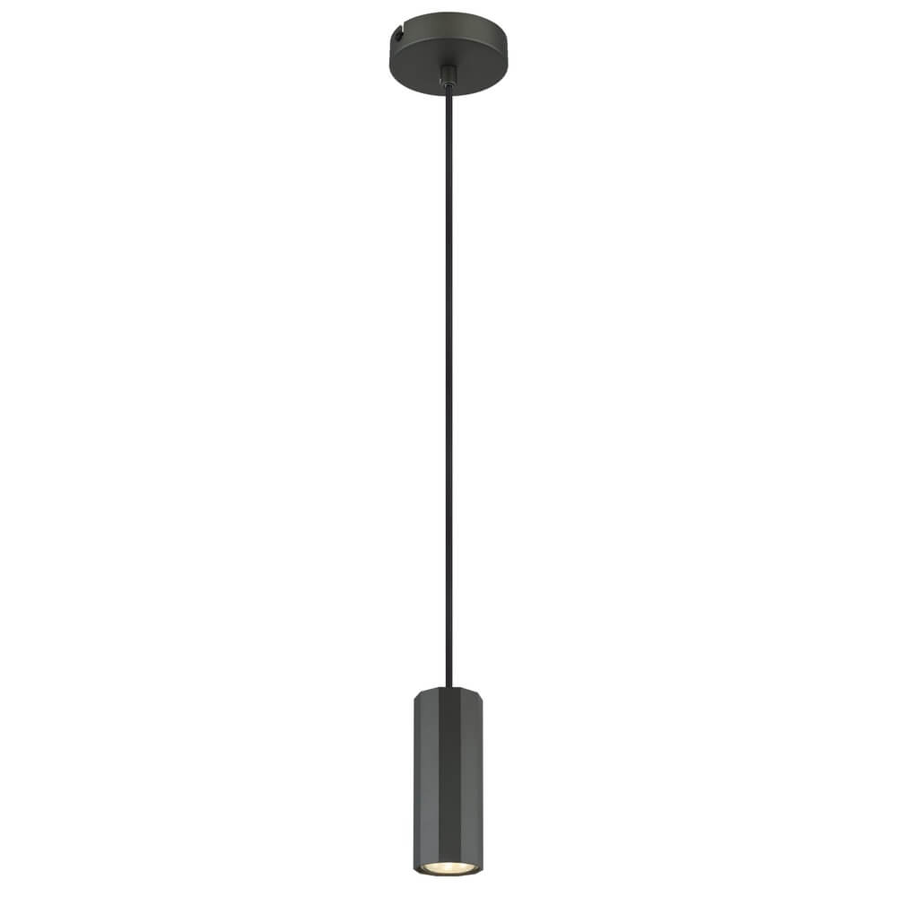 Globo Grijze hanglamp James enkel - 57918H