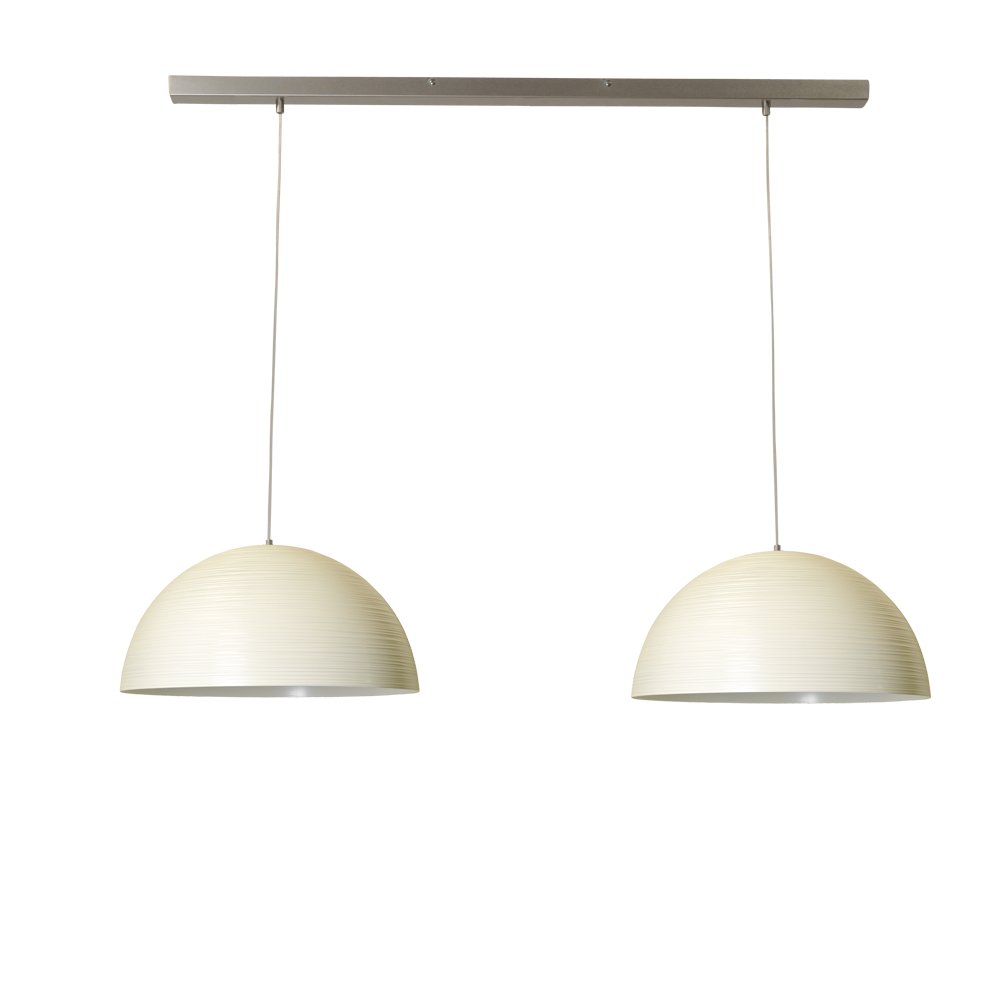 Masterlight Witte eettafellampConcepto 2x45 - 2732-06-S-130-2