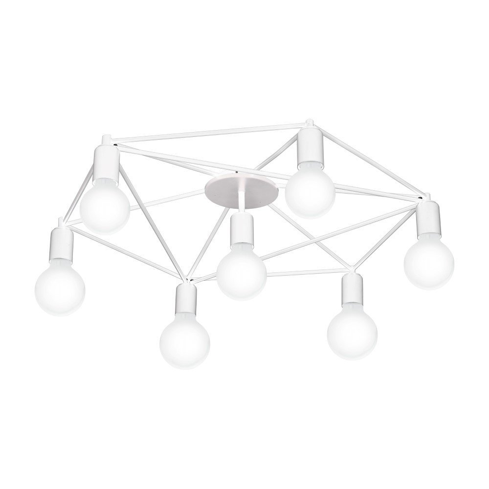 Eglo Plafondlamp Staiti 7-lichts 76cm wit - 97896