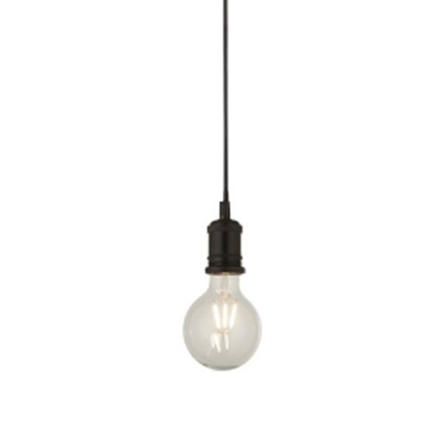 Searchlight Landelijke pendel Suspi zwart - 7461BK