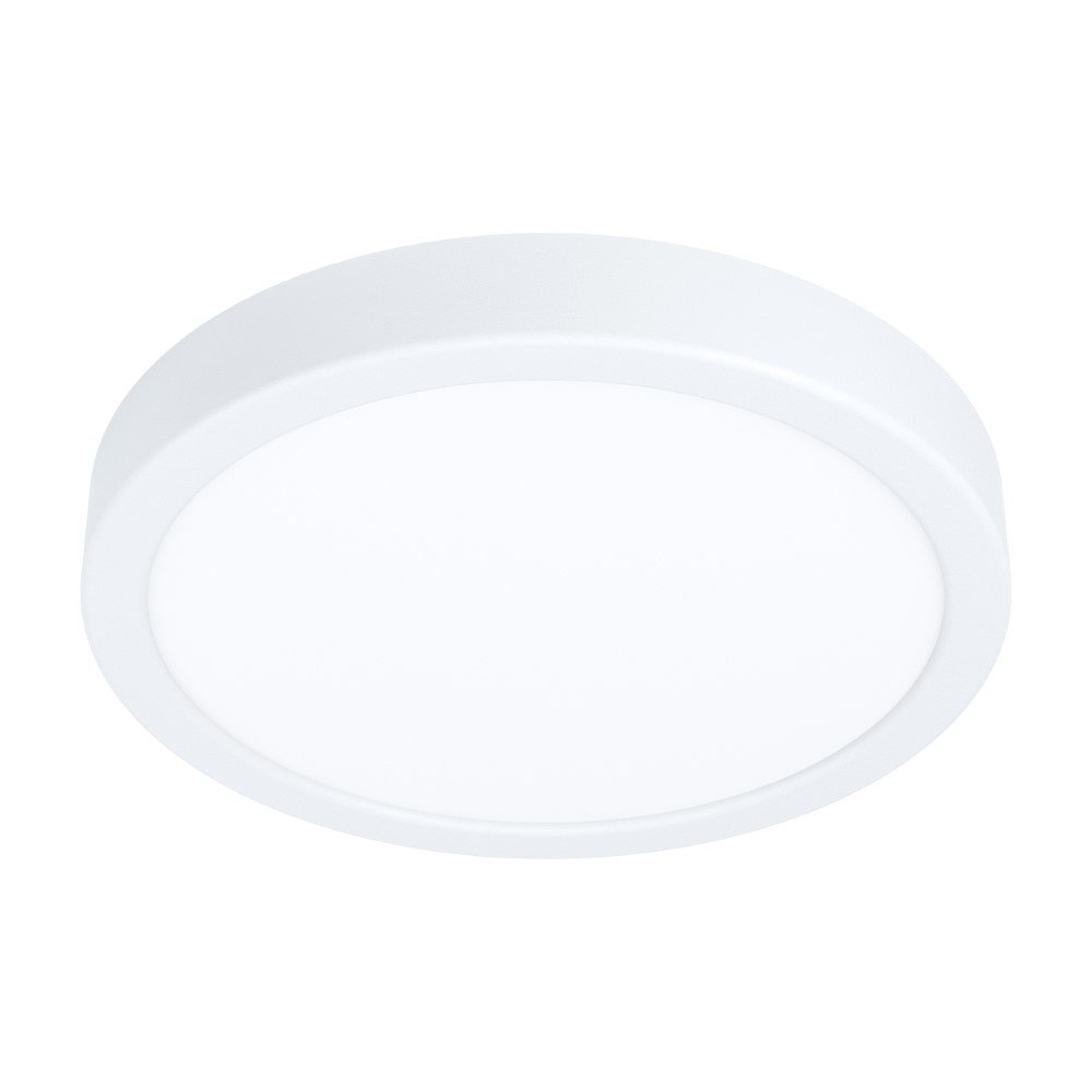 EGLO LED plafondlamp Fueva 5, L x B 16 cm, 1 lichtpunt opbouwlamp van staal met een kunststof lichtoppervlak, plafondlamp in wit, led-opbouwlamp, warmwit EGLO LED plafondlamp Fueva 5, L x B 16 cm, 1 lichtpunt opbouwlamp van staal met een kunststof lichtoppervlak, plafondlamp in wit, led-opbouwlamp, warmwit