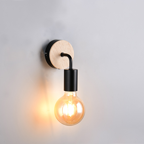 Trio Wandlamp Merida zwart - R86651032