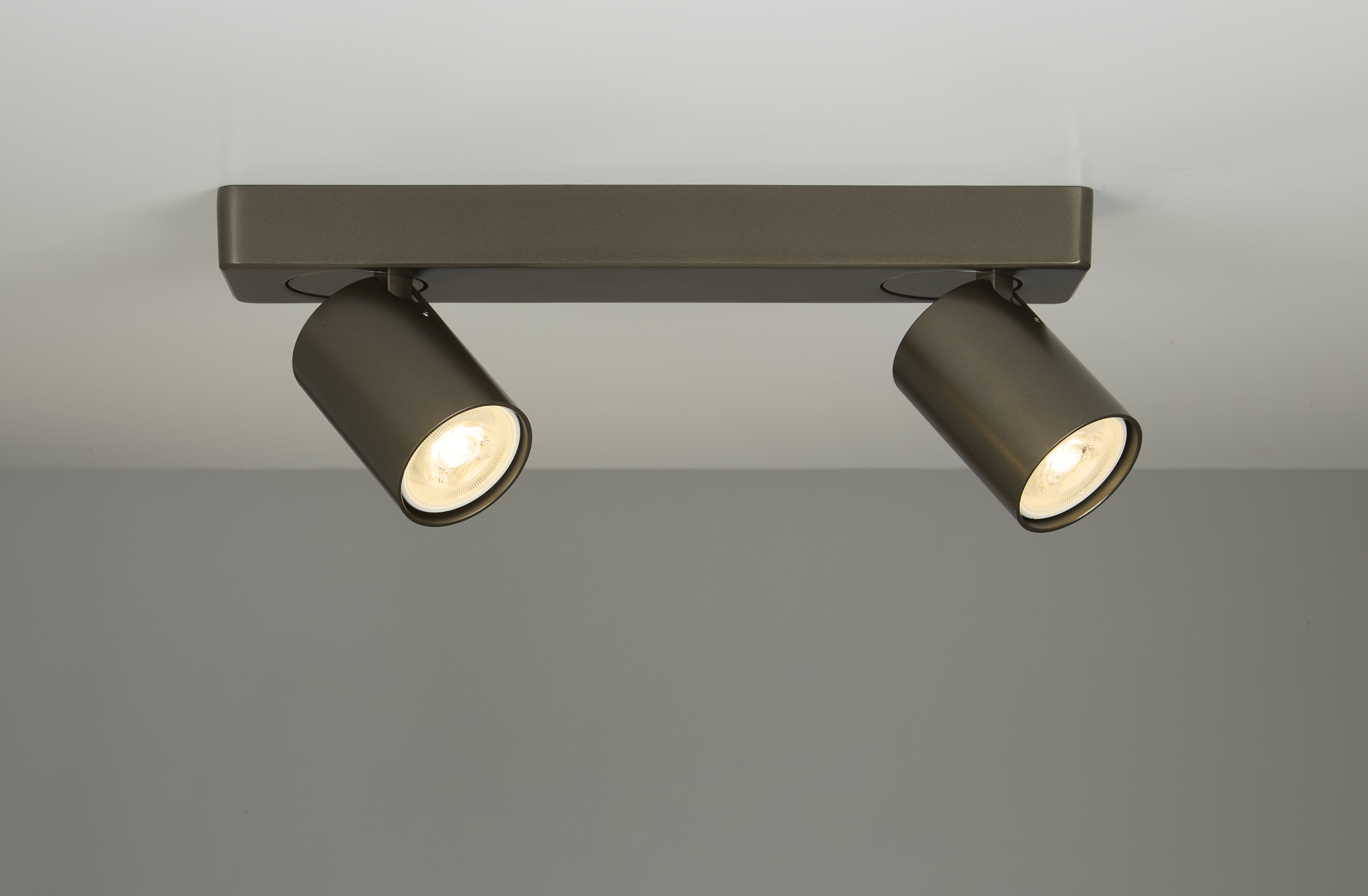 Lyora Plafondlamp Moon 2 rechthoekig brons - 510920