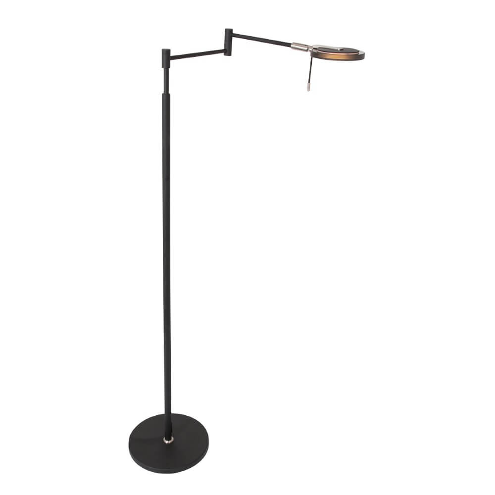 Steinhauer Zwarte led leeslampTuround - 3082ZW