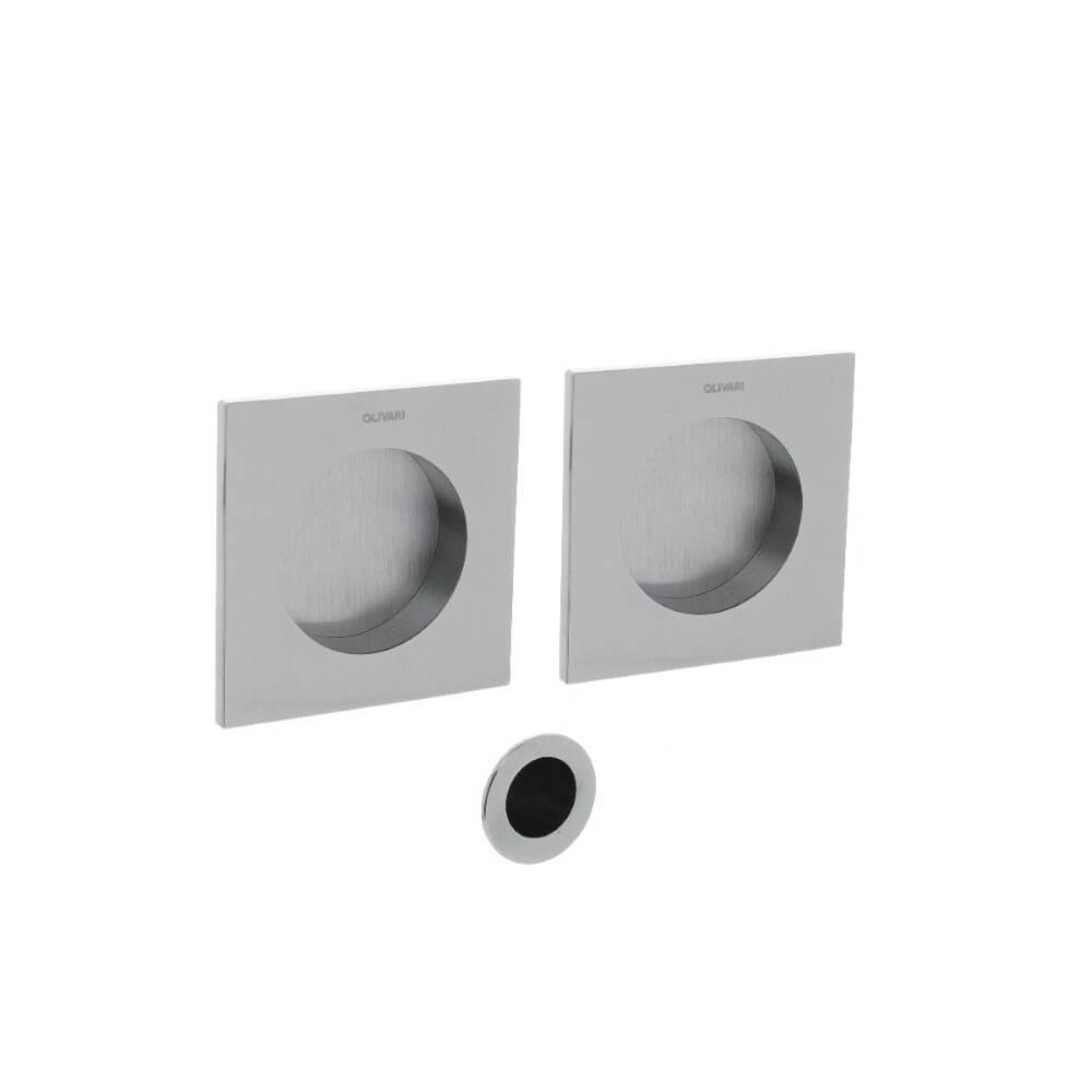 Olivari SchuifdeurkomGiotto Q chroom mat - D129CO