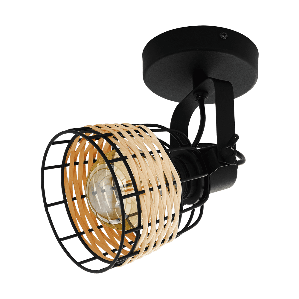 Eglo Rotan plafondspot Anwick 1 - 43324