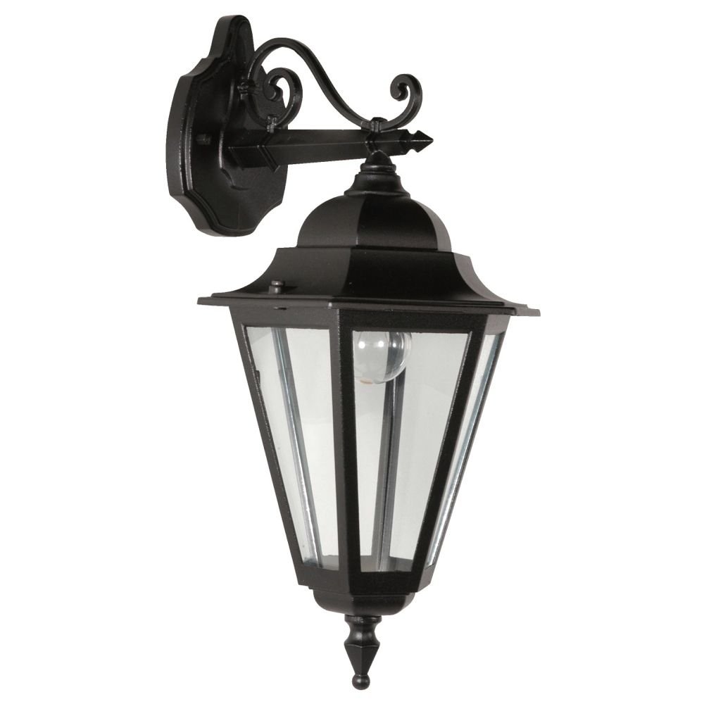 Franssen Muurlamp klassiek Teccia Down 33cm donker groen - 181-40