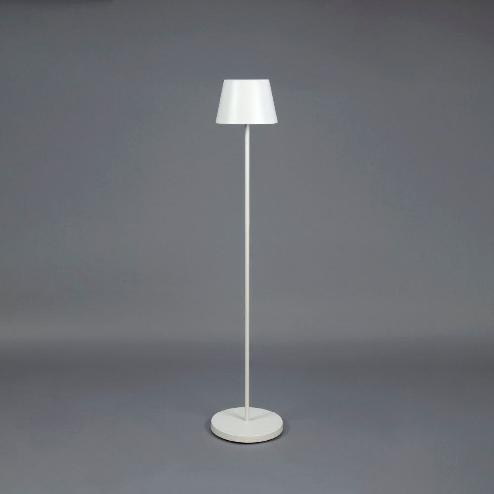 KonstSmide Oplaadbare vloerlamp Pomezia Medium wit - 7841-250