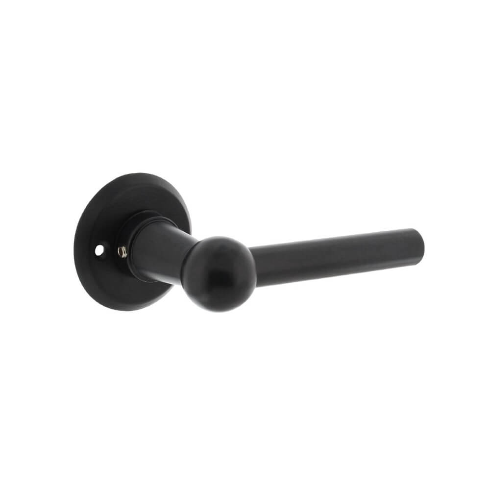 Intersteel DeurklinkBol rond rozet zwart - 0023.044602