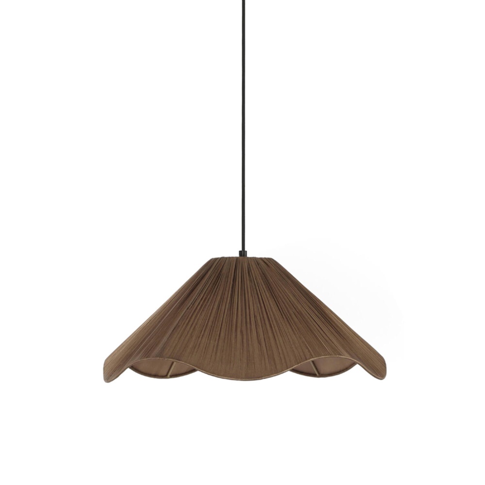 Light & Living Japandi hanglamp Mealha Ø 45cm bruin - 2999818