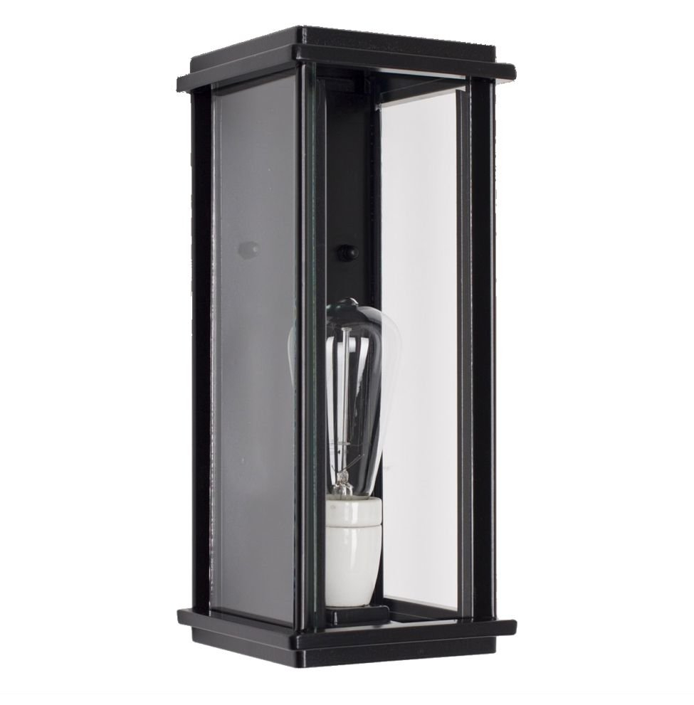 KS Verlichting Stijlvolle buitenlampCapital 35cm zwart - 6602