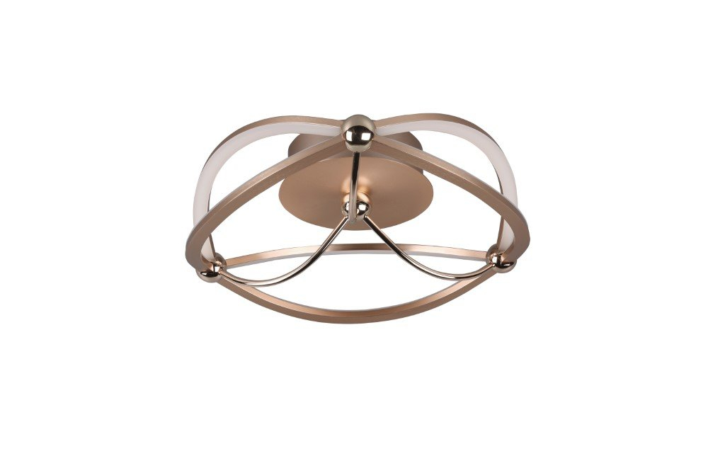Trio Bronzen plafondlampCharivari Ø 41cm - 621210108