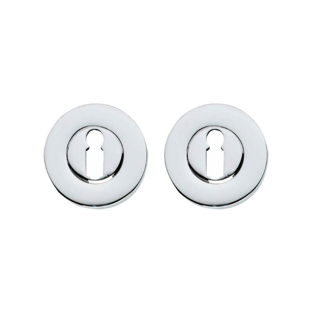Intersteel Set van 2 sleutelrozettenTira rond chroom verdekt - 0016.315686