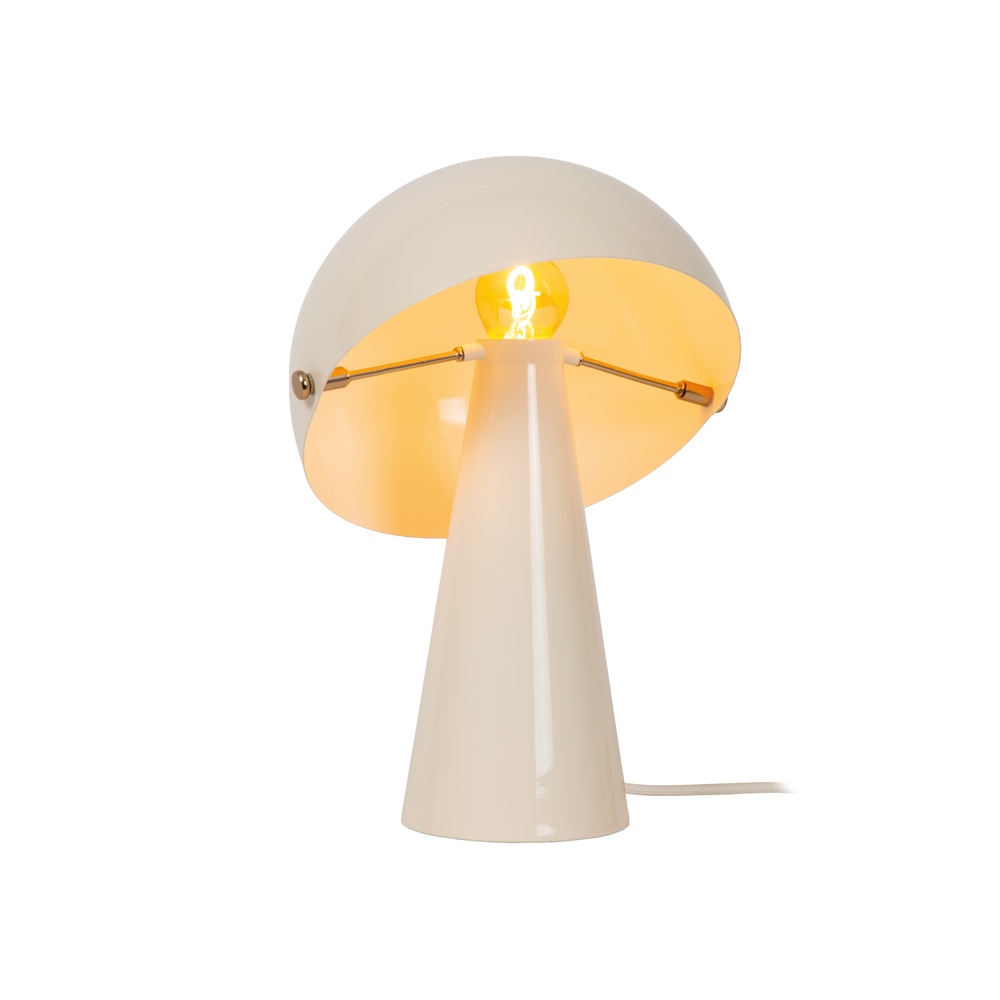 Lucide Vibes TafellampBarone crème 23cm - 65502/33/38