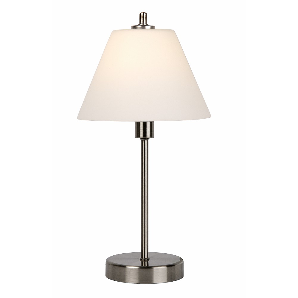 Lucide TafellampTouch chroom - 12561/21/12