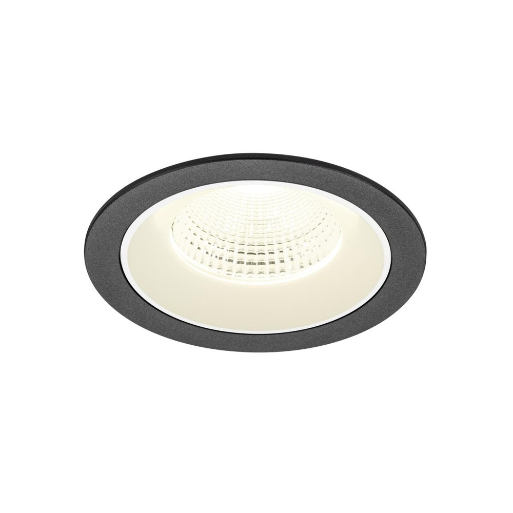 SLV InbouwspotNuminos L zwart/wit 4000K - 55gr - 1009799
