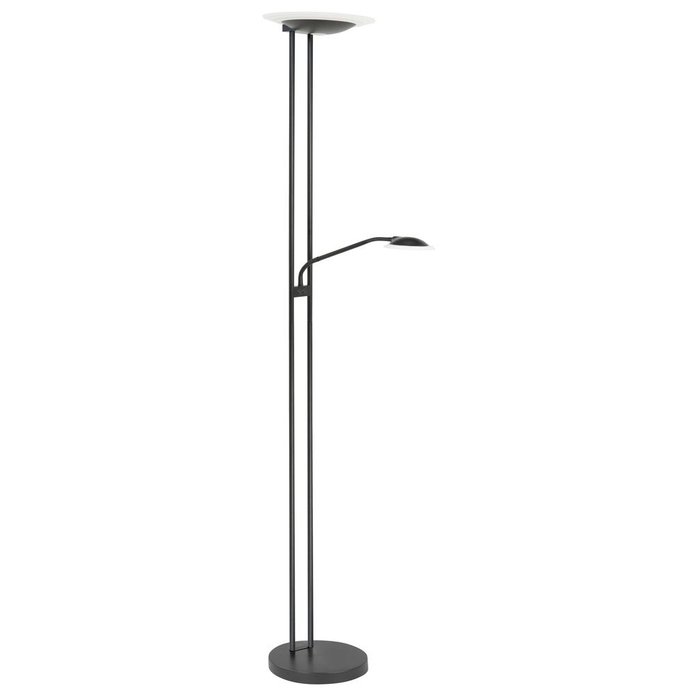 Highlight Klassieke vloerlamp Biarritz zwart Ø 28cm - V4183.01