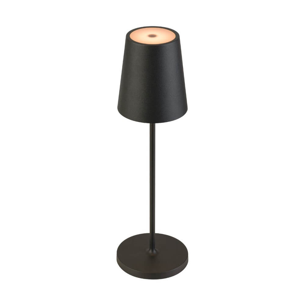 SLV Buiten tafellampVinolina Two zwart - oplaadbaar - 1007693