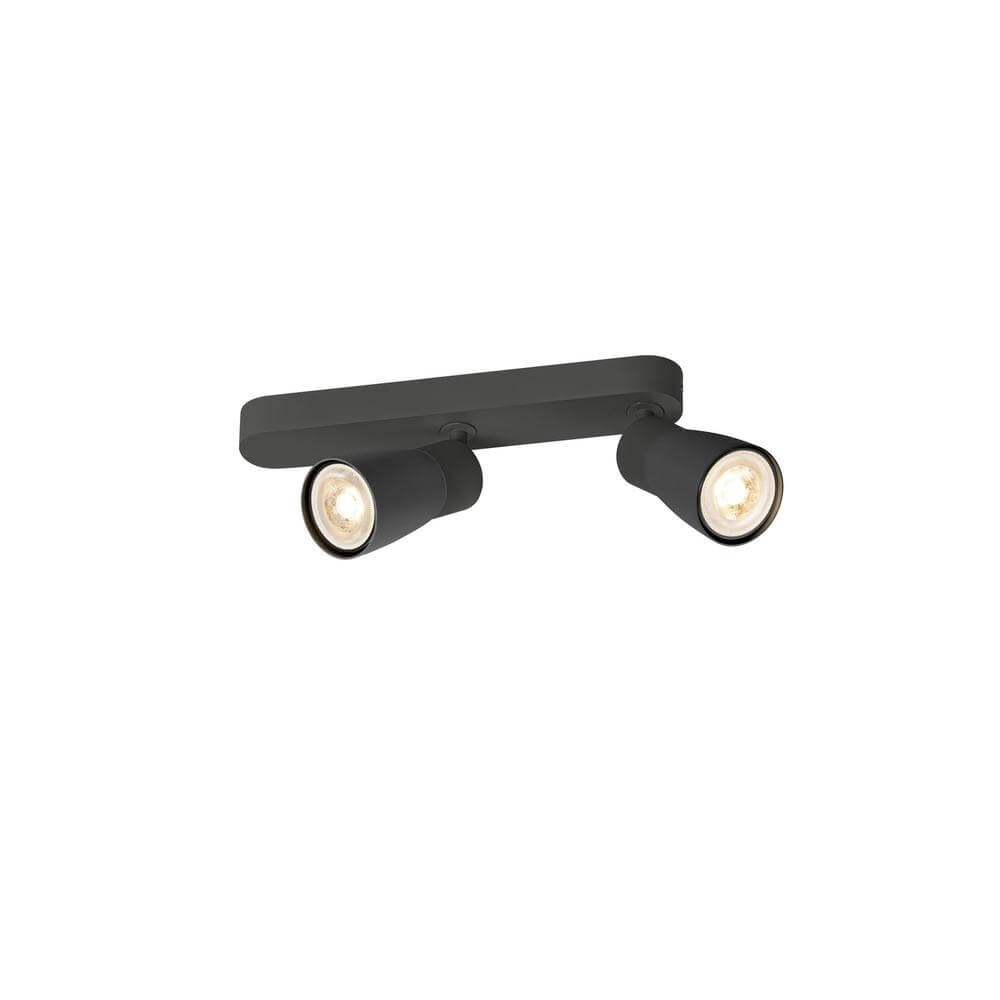 SLV SpotPuri 2.0 Dome zwart dubbel - 1008316