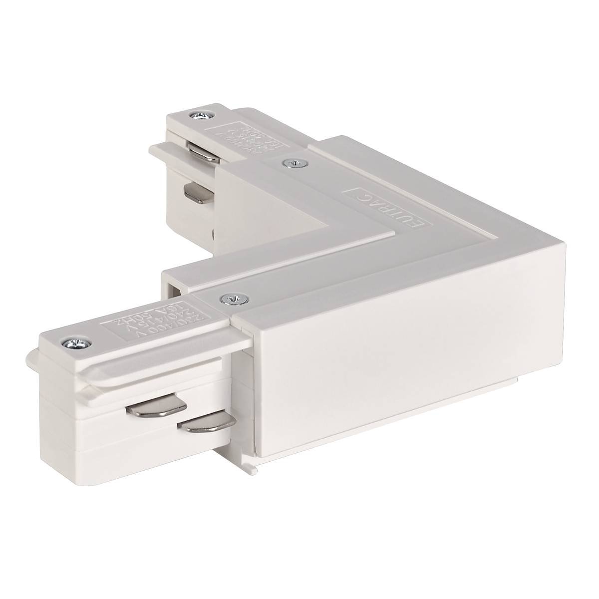 SLV 3-fase L-Connector 2 aarde binnen wit - 1001521