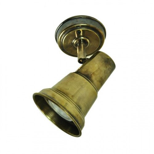 Limehouse Landelijke plafondlamp Spot 10cm - antiek koper (ANT) - 815