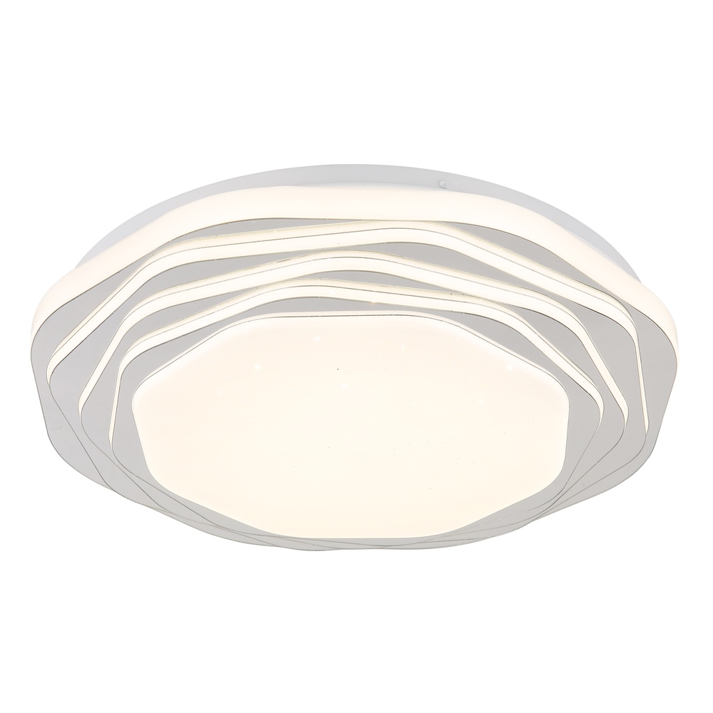 Globo Design plafondlamp Flordelis wit Ø 38cm - 48036-24