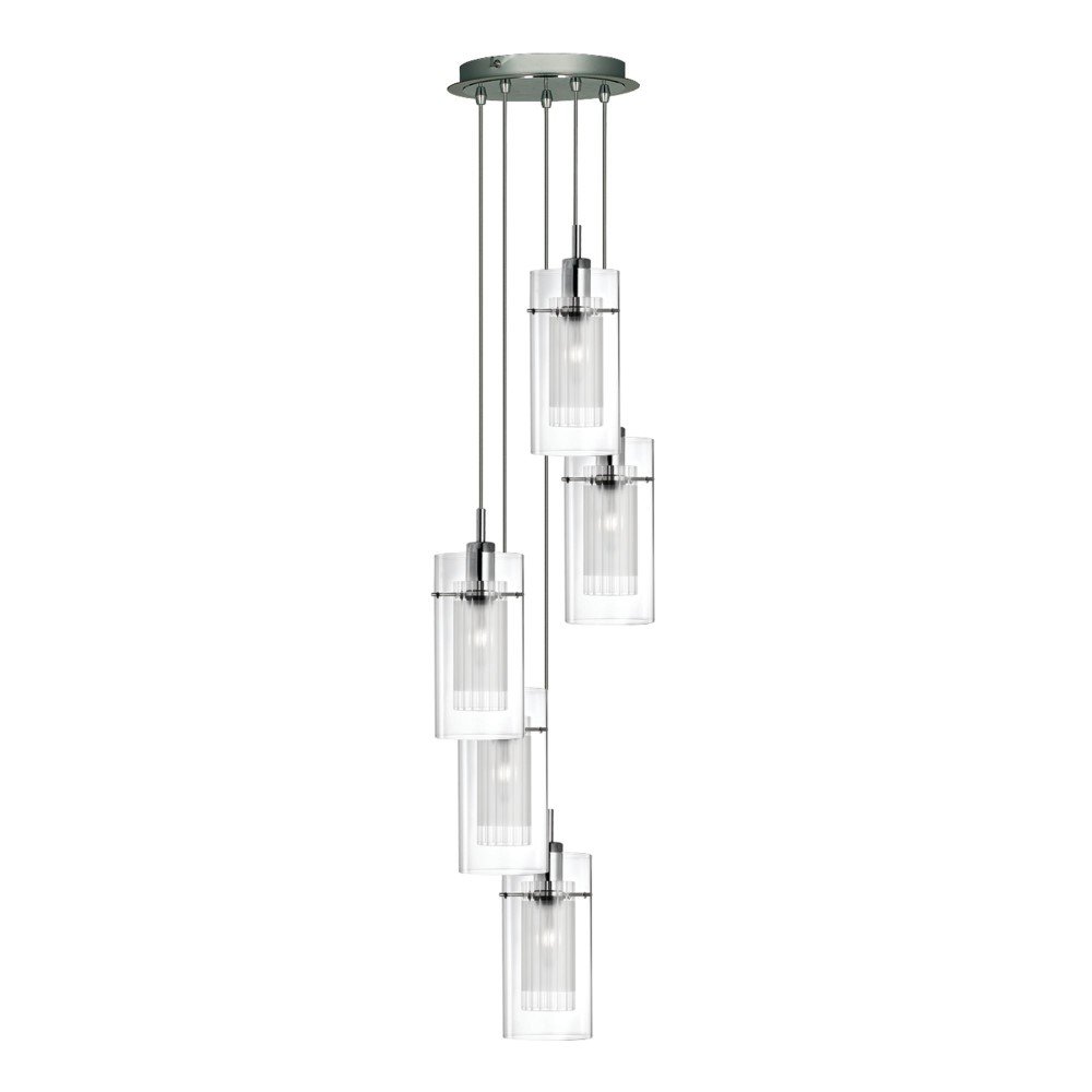 Searchlight Glazen vide lampDuo 1 - 2305-5