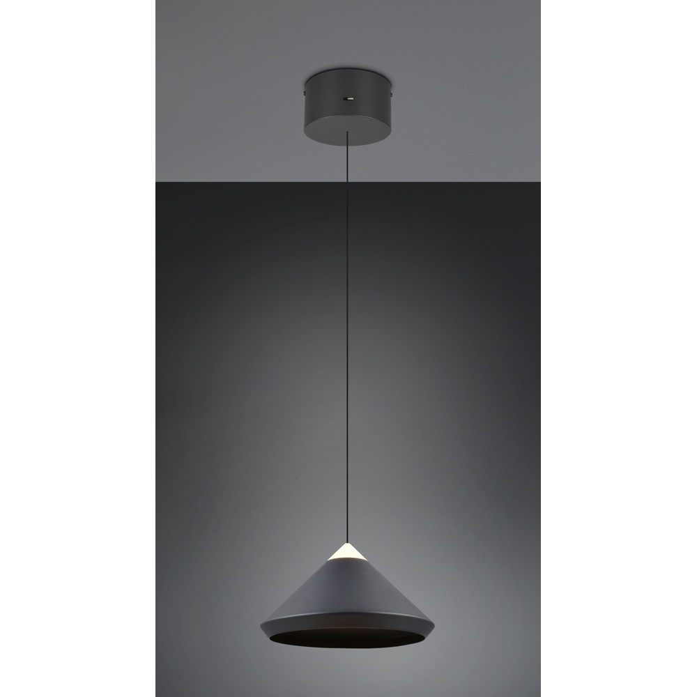 Trio Moderne hanglampLaguna Ø 30cm zwart - 336219132