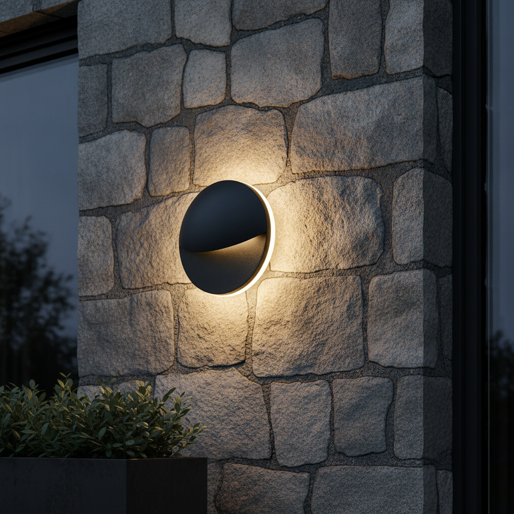 Lyora Strakke wandlampPan antraciet - 9030932
